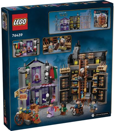 Конструктор LEGO Мантии Олливандера и мадам Малкин Harry Potter 76439, деталей 744 шт купить,0
