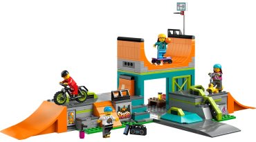 Конструктор LEGO Городской скейт-парк 60364, деталей 454 шт
