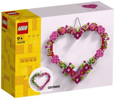 Конструктор LEGO Цветочное Сердце Iconic 40638, деталей 254 шт купить,9191