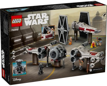 Конструктор LEGO Битва истребителей X-wing и TIE Star Wars 75393, деталей 1063 шт купить,NaN