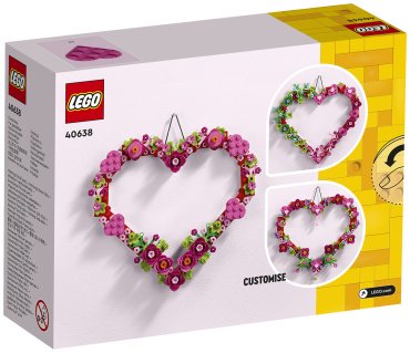 Конструктор LEGO Цветочное Сердце Iconic 40638, деталей 254 шт - ForteMarket Конструктор LEGO Цветочное Сердце Iconic 40638, деталей 254 шт купить,0