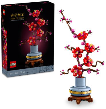 Конструктор LEGO Цветущая слива Botanicals 10369, деталей 327 шт