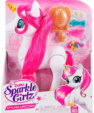 Набор Единорог с аксессуарами Sparkle Girlz 100372