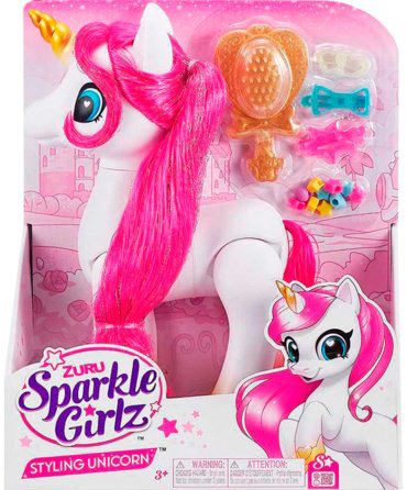 Набор Единорог с аксессуарами Sparkle Girlz 100372