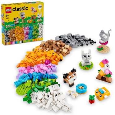 Конструктор LEGO Креативные домашние животные Classic 11034, деталей 450 шт