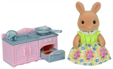 Набор Кухня и мама Солнечная крольчиха Sylvanian Families 5776