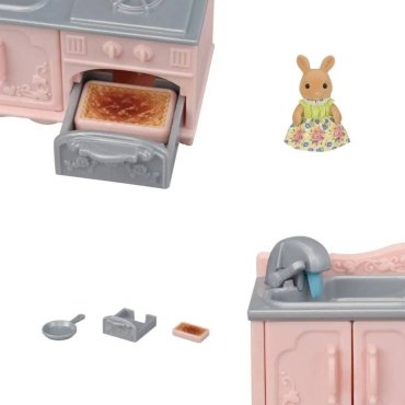 Набор Кухня и мама Солнечная крольчиха Sylvanian Families 5776