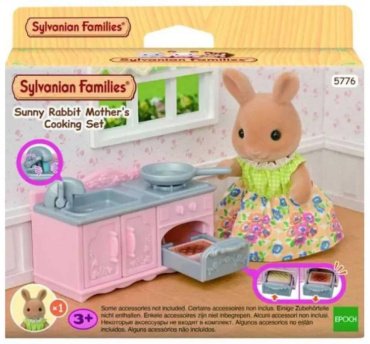 Набор Кухня и мама Солнечная крольчиха Sylvanian Families 5776
