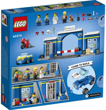 Конструктор LEGO Полицейский участок Чейз 60370, деталей 172 шт купить,NaN