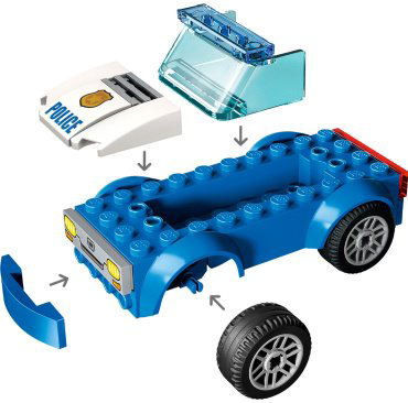 Конструктор LEGO Полицейский участок Чейз 60370, деталей 172 шт купить,NaN