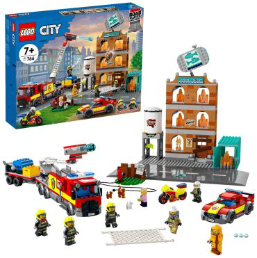 Конструктор LEGO Пожарная команда 60321, деталей 766 шт купить,NaN