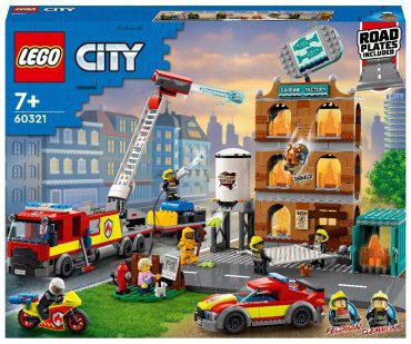 Конструктор LEGO Пожарная команда 60321, деталей 766 шт купить,NaN