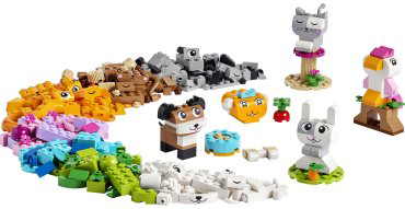 Конструктор LEGO Креативные домашние животные Classic 11034, деталей 450 шт купить,NaN