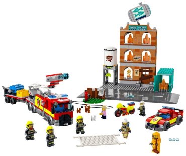 Конструктор LEGO Пожарная команда 60321, деталей 766 шт купить,NaN