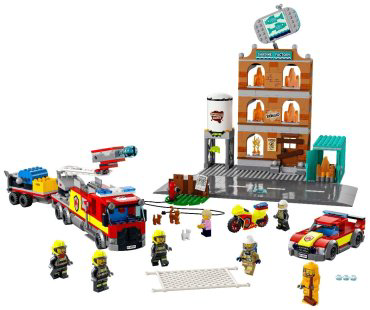 Конструктор LEGO Пожарная команда 60321, деталей 766 шт купить,NaN