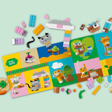 Конструктор LEGO Креативные домашние животные Classic 11034, деталей 450 шт купить,NaN
