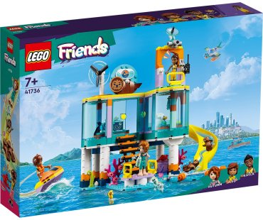 Конструктор LEGO Морской спасательный центр 41736, деталей 376 шт купить,0