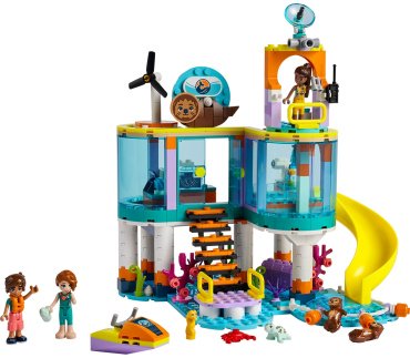 Конструктор LEGO Морской спасательный центр 41736, деталей 376 шт купить,0