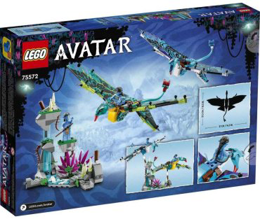 Конструктор LEGO Джейк и Нейтири: первый полет банши 75572, деталей 572 шт