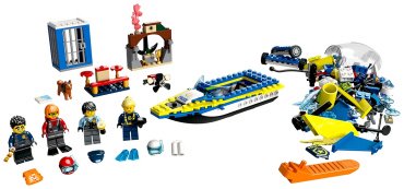 Конструктор LEGO Детективные расследования водной полиции 60355, деталей 278 шт купить,0