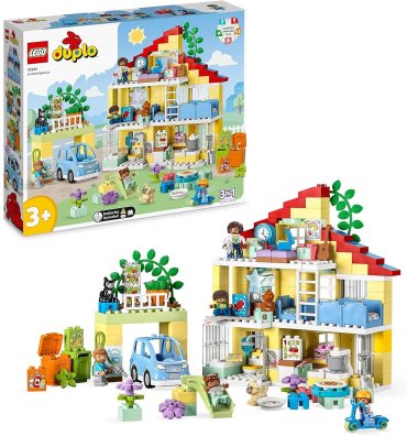 Конструктор LEGO Семейный дом 3в1 10994, деталей 218 шт