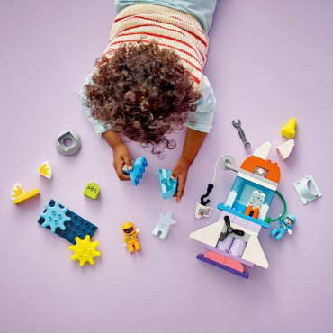 Конструктор LEGO Приключения космического корабля 3в1 DUPLO 10422, деталей 58 шт купить,NaN