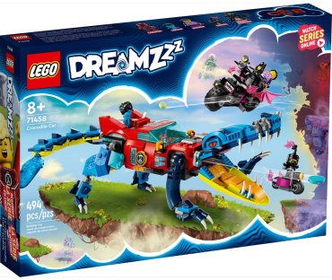 Конструктор LEGO Автомобиль-крокодил 71458, деталей 494 шт