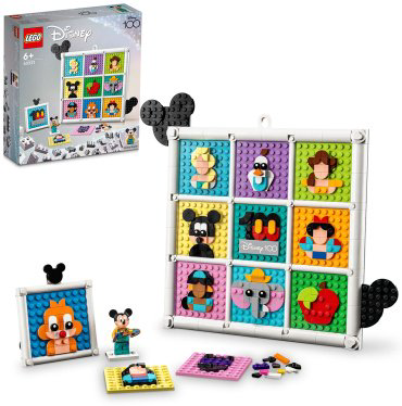 Конструктор LEGO Рисуем с Микки 43221, деталей 1022 шт