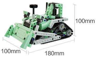 Xiaomi Bulldozer OBQXTC95AIQI, деталей 339 шт