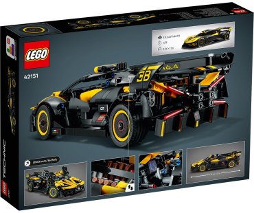 Конструктор LEGO Бугатти Болид 42151, деталей 905 шт купить,NaN