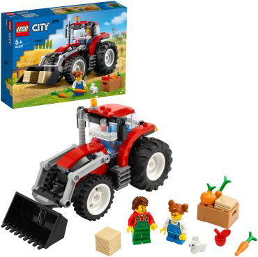 Конструктор LEGO Трактор 60287, деталей 148 шт