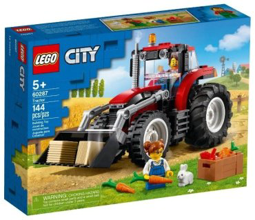 Конструктор LEGO Трактор 60287, деталей 148 шт купить,NaN