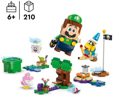 Конструктор LEGO Приключения с Луиджи Super Mario 71440, деталей 210 шт купить,NaN