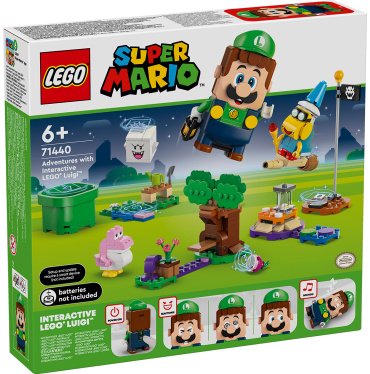 Конструктор LEGO Приключения с Луиджи Super Mario 71440, деталей 210 шт