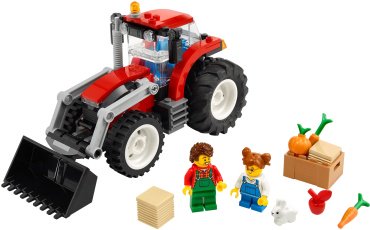 Конструктор LEGO Трактор 60287, деталей 148 шт