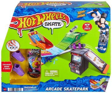 Набор Аркадный скейтпарк Hot Wheels HGT91/HMJ98