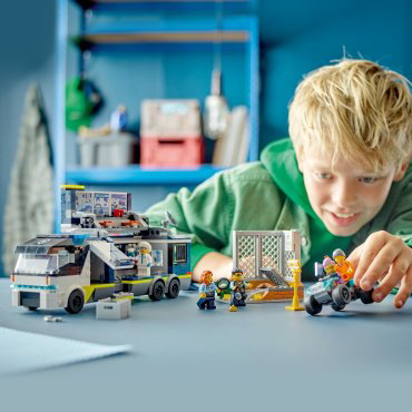 Конструктор LEGO Полицейский передвижной грузовик криминалистической лаборатории CITY 60418, деталей 674 шт купить,NaN
