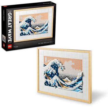 Конструктор LEGO Хокусай - Большая волна 31208, деталей 1810 шт