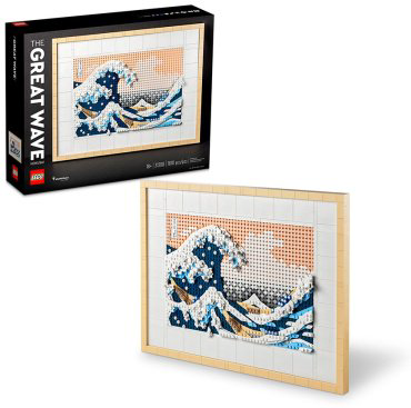 Конструктор LEGO Хокусай - Большая волна 31208, деталей 1810 шт