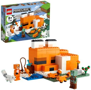 Конструктор LEGO Лисья хижина 21178, деталей 193 шт