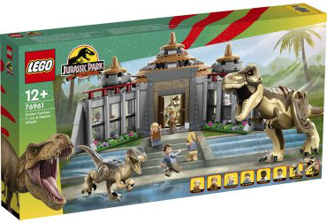Конструктор LEGO Центр для посетителей: Т-рекс против Раптора 76961, деталей 693 шт купить,NaN