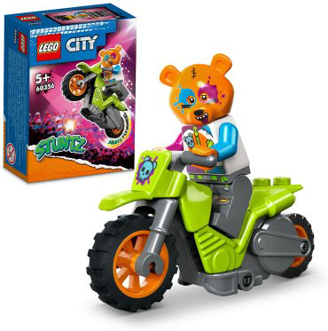 Конструктор LEGO Медвежий трюковой велосипед 60356, деталей 10 шт