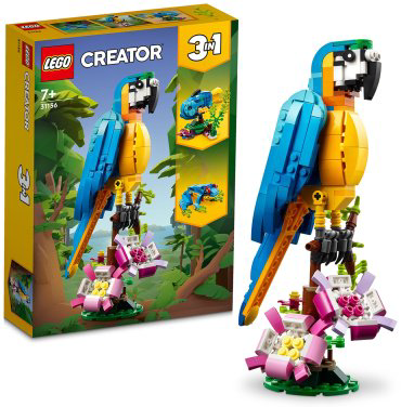 Конструктор LEGO Экзотический попугай 31136, деталей 253 шт купить,NaN