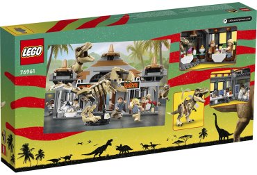 Конструктор LEGO Центр для посетителей: Т-рекс против Раптора 76961, деталей 693 шт купить,NaN