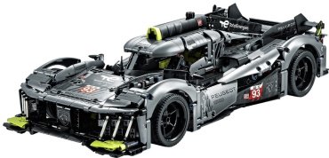 Конструктор LEGO Peugeot 9X8 Hypercar Technic 42156, деталей 1775 шт, мультиколор
