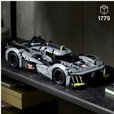 Конструктор LEGO Peugeot 9X8 Hypercar Technic 42156, деталей 1775 шт, мультиколор