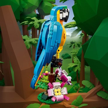 Конструктор LEGO Экзотический попугай 31136, деталей 253 шт купить,0