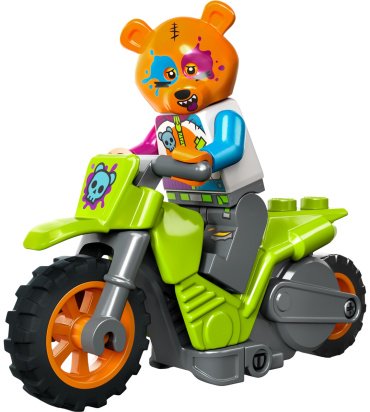 Конструктор LEGO Медвежий трюковой велосипед 60356, деталей 10 шт