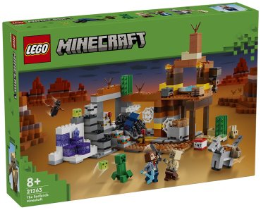 Конструктор LEGO Шахта в Бесплодных землях Minecraft 21263, деталей 538 шт
