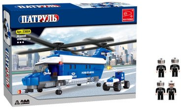 Keyixing Патруль 7816, деталей 607 шт